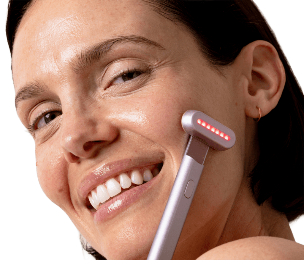 4-in-1 Radiant Renewal Skincare Wand with Red Light Therapy